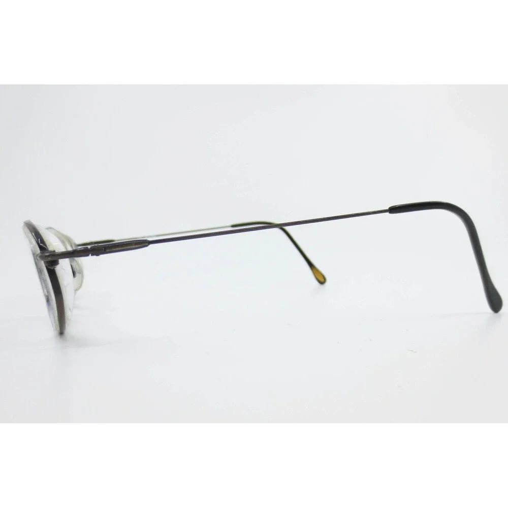 Sakura 151 Eyeglasses Brown Oval Metal Frames 49-19-140 Eyewear Demo Lenses